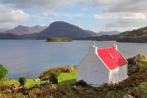 Cottage at Loch Torridon