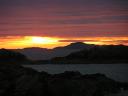 Sunset from Ben's beach