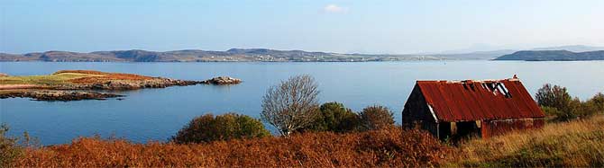Derilict Boat House near Cove Loch Ewe