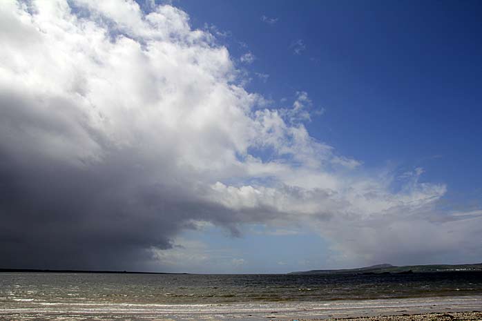 Passing Shower Loch Indaal islay