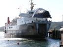Calmac Ferry to Islay at Kennacraig terminal