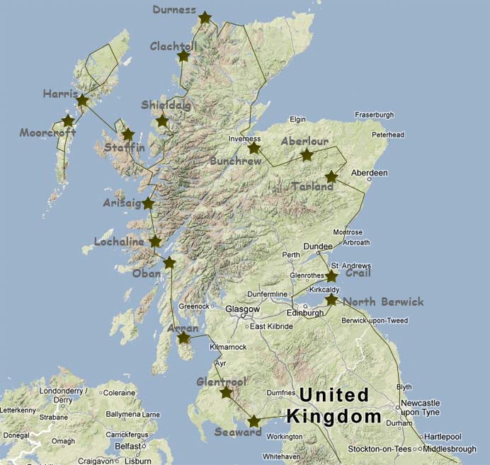 motorhome tour scotland itinerary