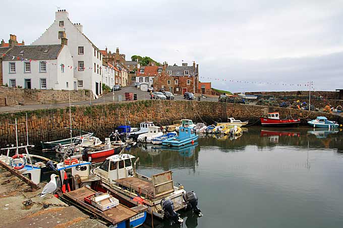 crail-harbour-and-cottages Crail Harbour and Cottages
