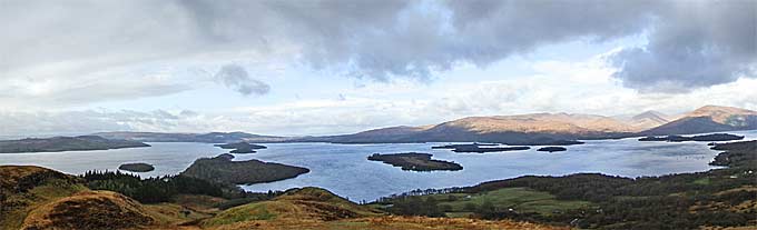 Scenery at the West Highland Way