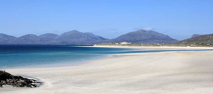 Luskentyre Beach on the Isle of South Harris, the most beautiful beach in Scotland?