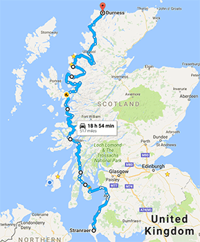 driving tour of scotland map The Ultimate Scottish Coastal Route Driving The Entire West Coast driving tour of scotland map