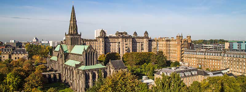 Glasgow Cathedral and Royal Infirmary