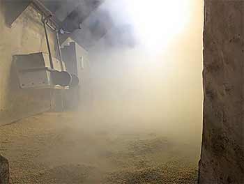 View inside the Kiln