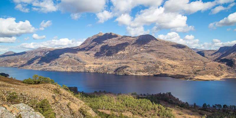 Loch Maree from Mountain Trail