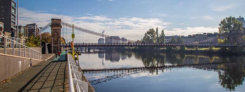 The River Clyde Glasgow