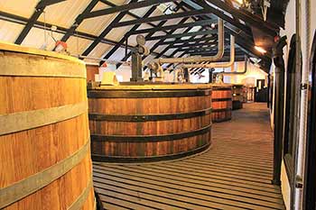 The Tun Room in Bowmore Distillery