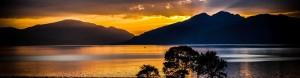 Sunset on Loch linnhe