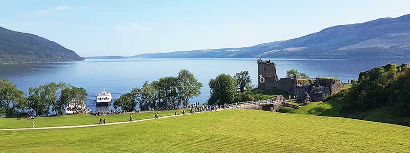 Loch Ness and Urquhart Castle