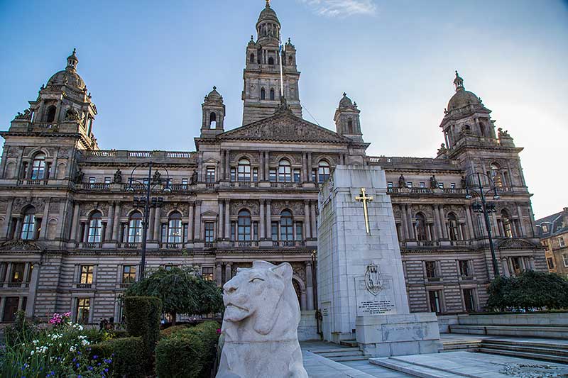 Glasgow Chamber of Commerce at George Square