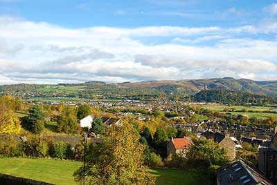 View from Stirling Castle