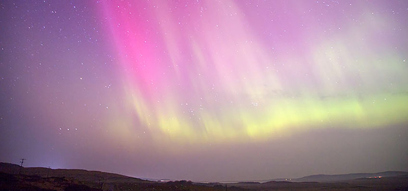 Aurora Borealis in Scotland Northern Highlands | See the 