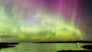 Northern Lights over Loch Ewe