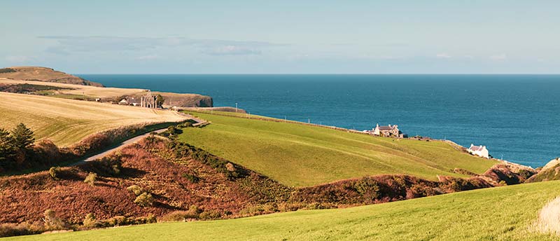 Aberdeenshire Coastline at the Moray Firth