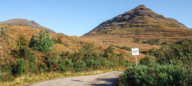 Single Track Road to Lower Diabaig