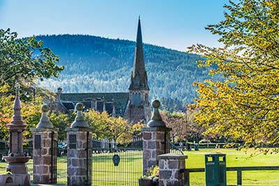 Aboyne Church and Village Green