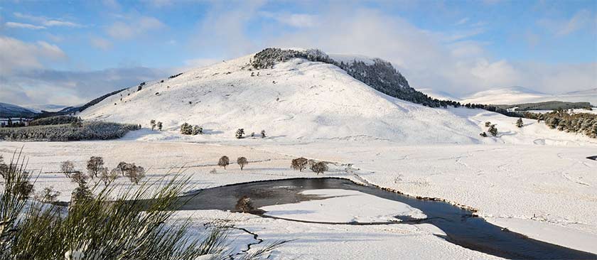 Deeside Landscape in Winter