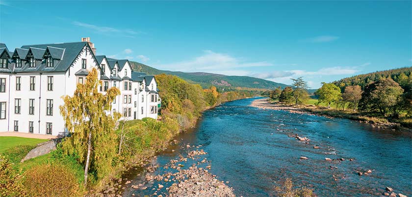 River Dee from Ballater Bridge