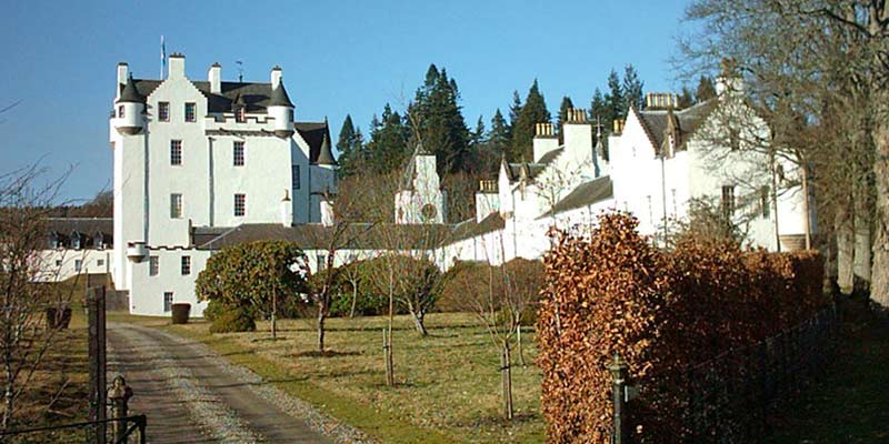 Blair Castle from the Rear