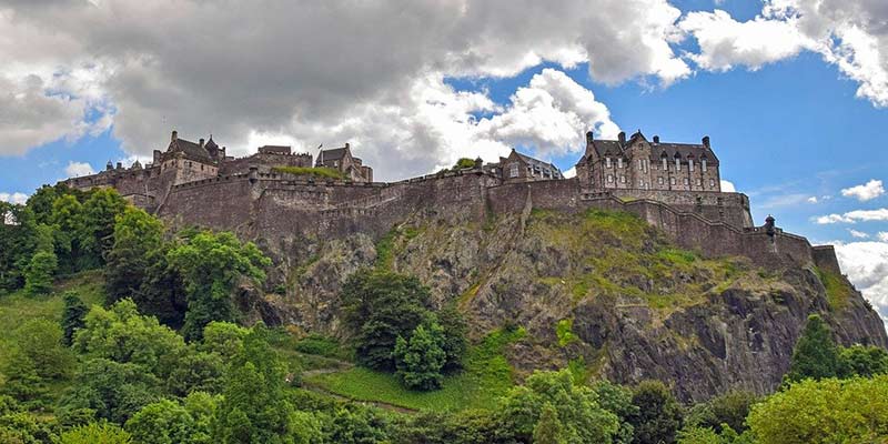 Edinburgh Castle from the South
